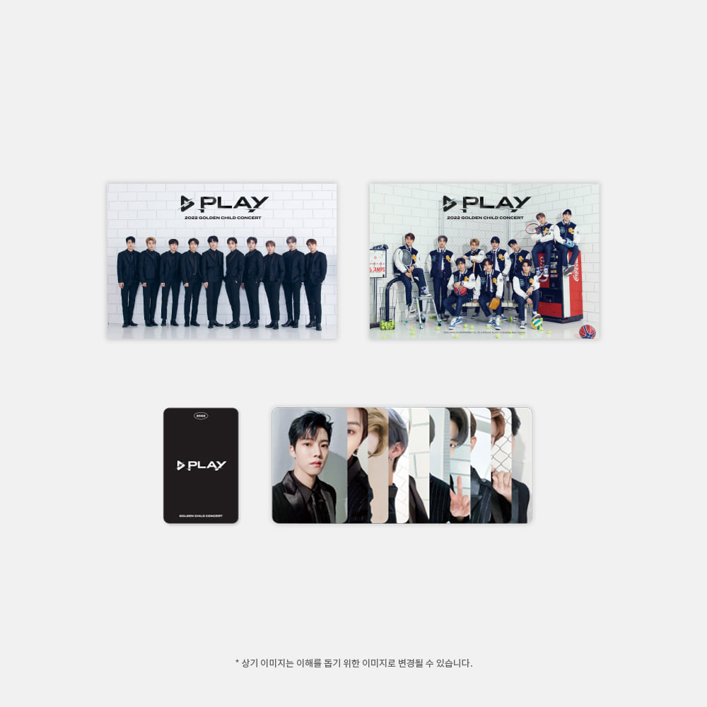 2022 GOLDEN CHILD CONCERT [PLAY] OFFICIAL MD_PHOTOBOOK + PHOTOCARD (1EA)